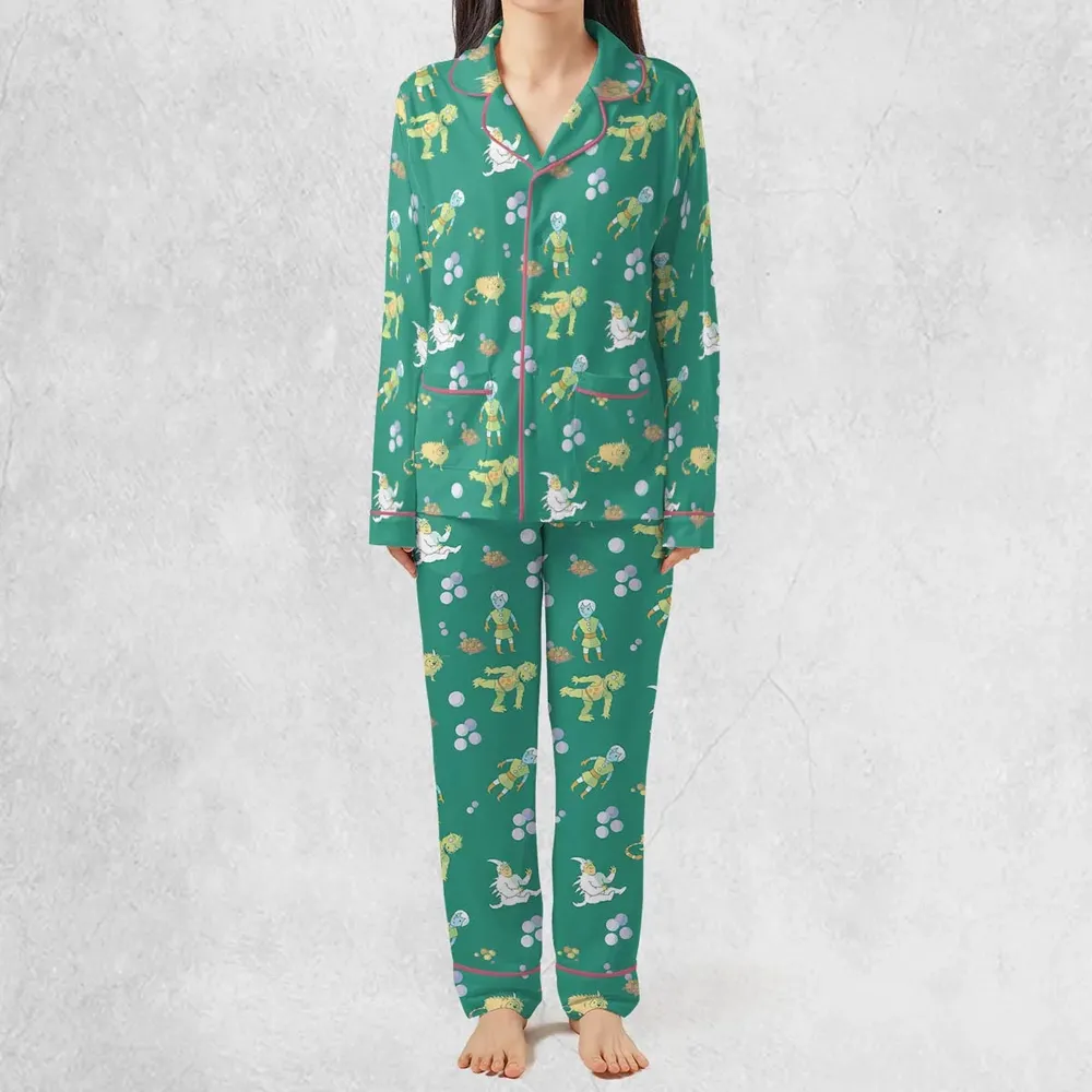 Gorn Alien Star Trek Pajamas Set - 2