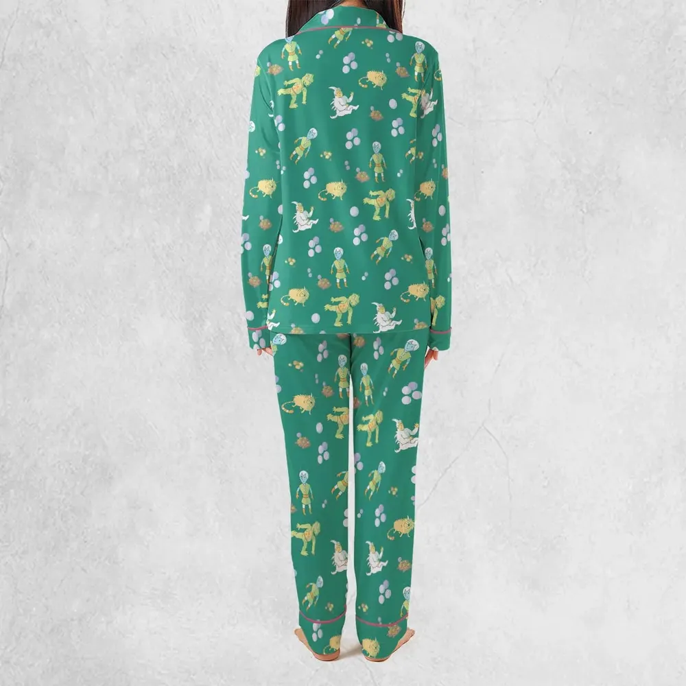 Gorn Alien Star Trek Pajamas Set - 3