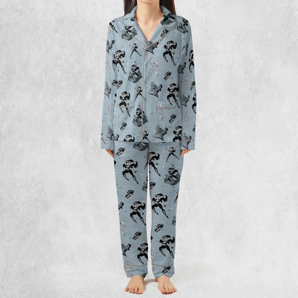 Faster Pussycat Kill Kill Characters Pajamas Set - 2