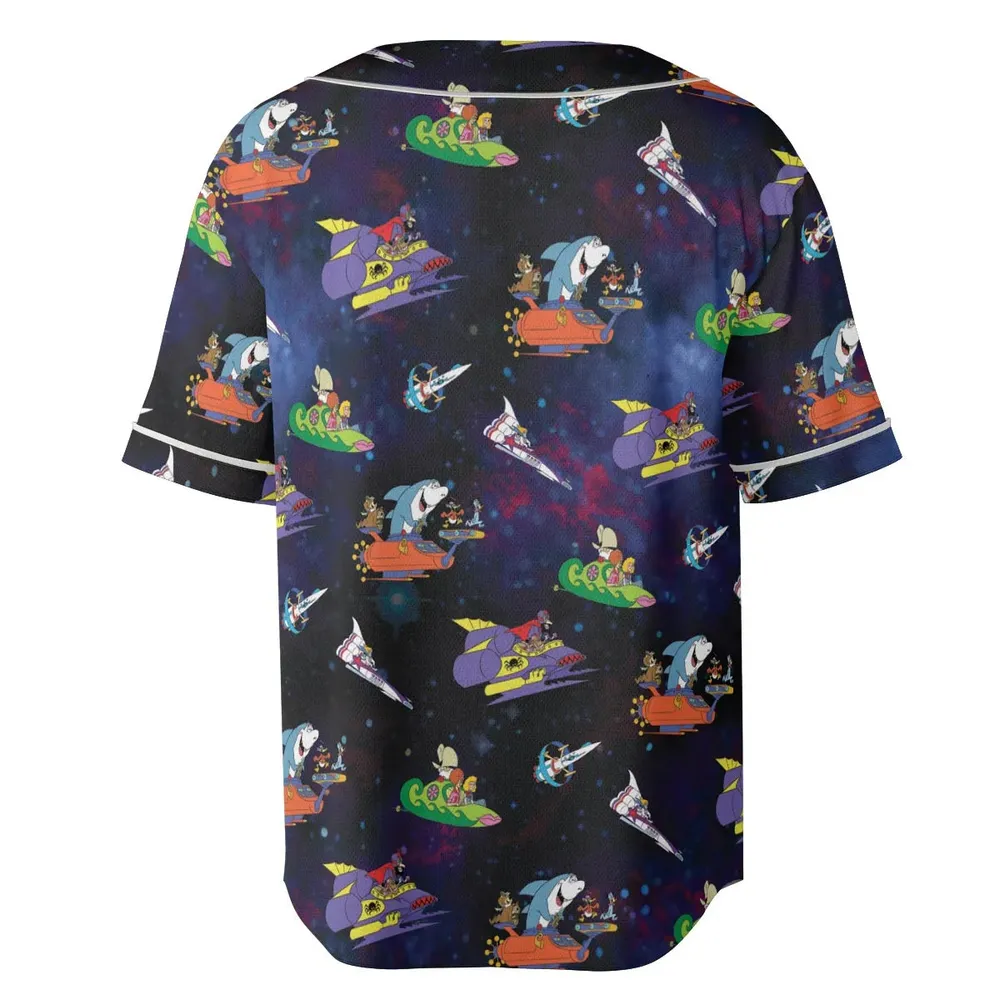 Yogi’s Space Race Unisex Baseball Jersey - 4