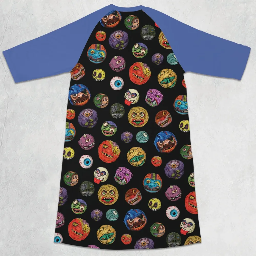 Madballs Toys 3/4 Sleeve Raglan Dress - 2