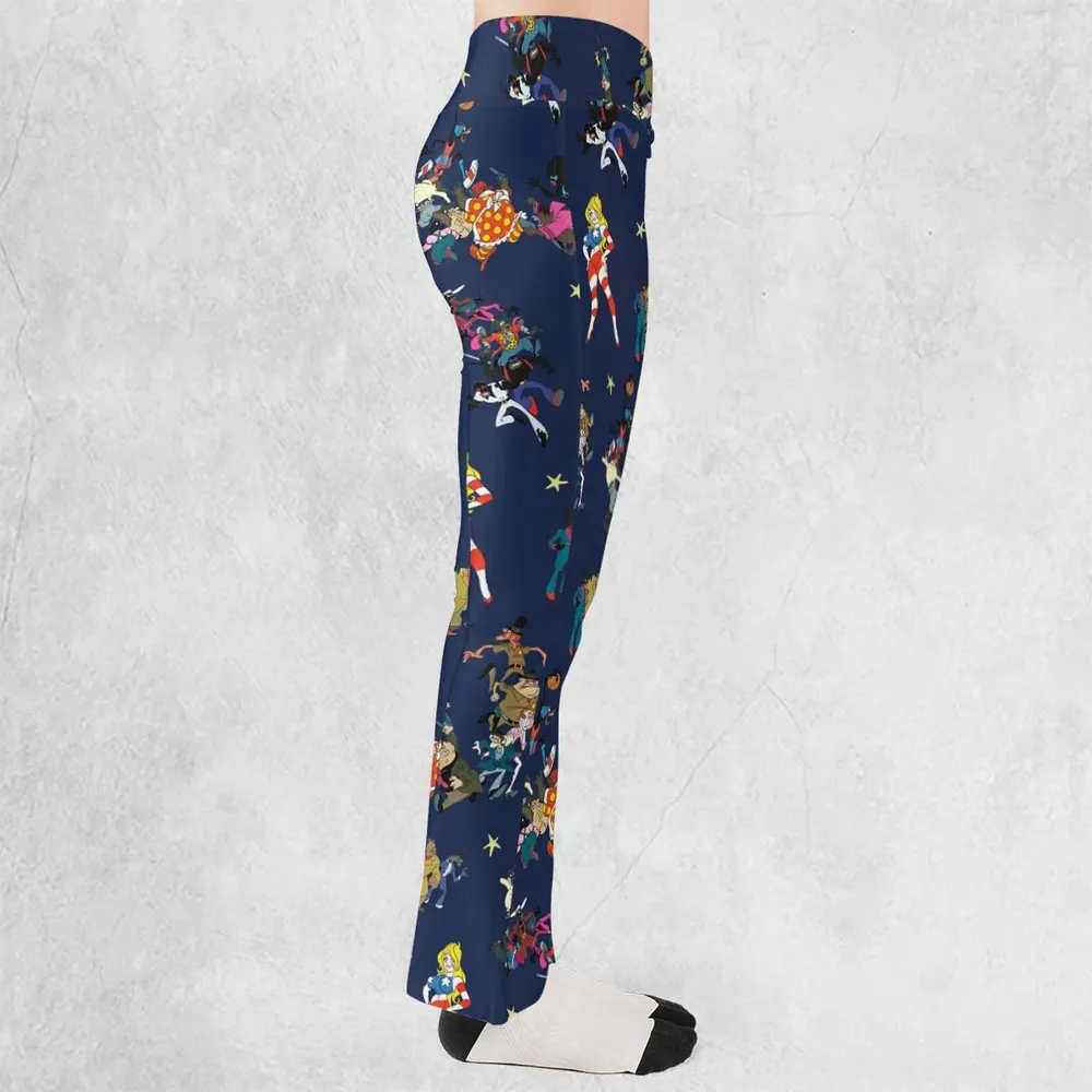 Coonskin Characters Ralph Baskin Flare Leggings - 2