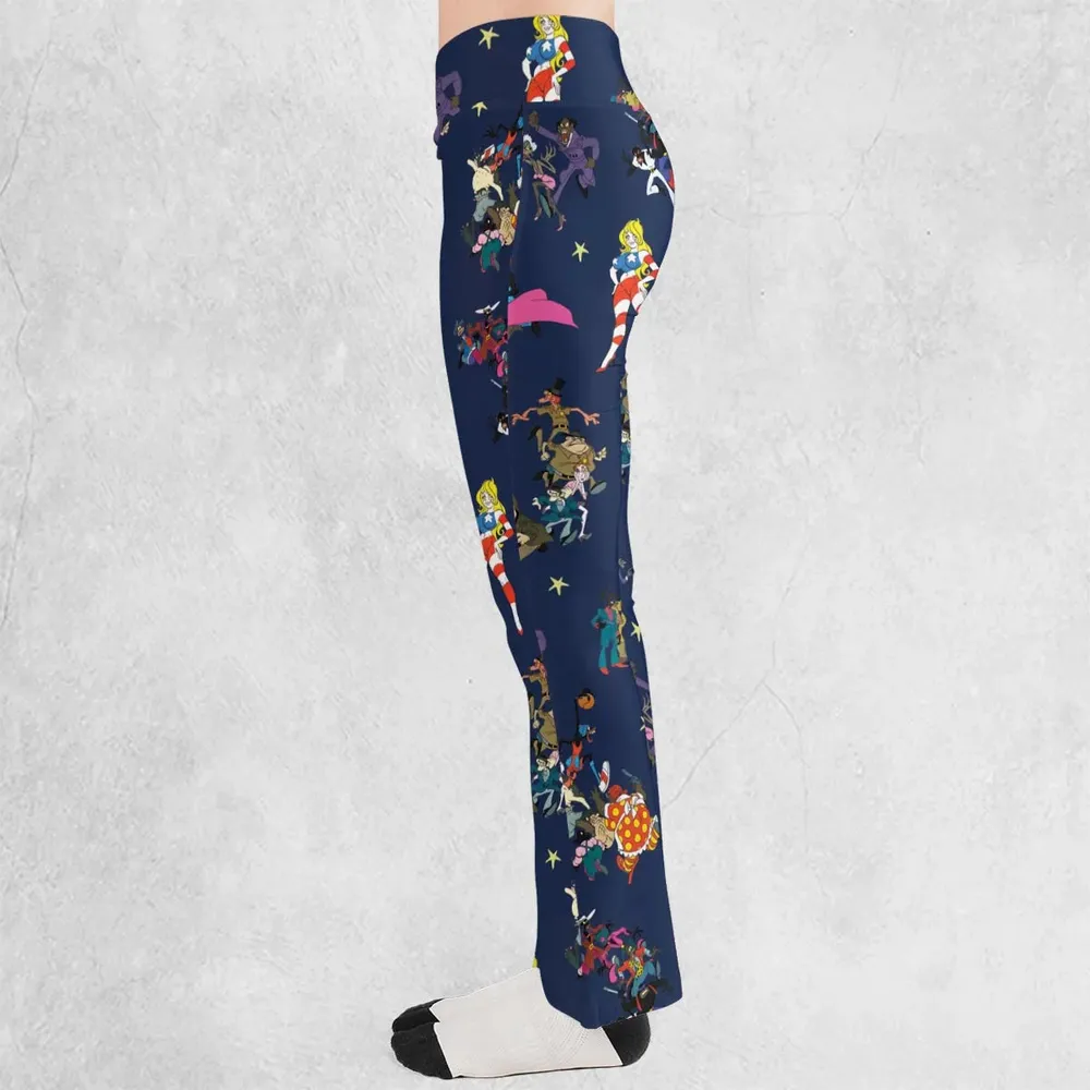 Coonskin Characters Ralph Baskin Flare Leggings - 3