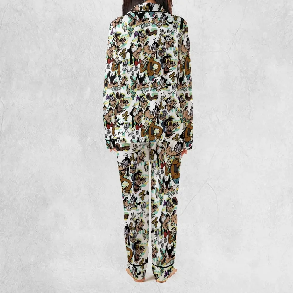 Many Faces Of Goofy Pajamas Set - 3