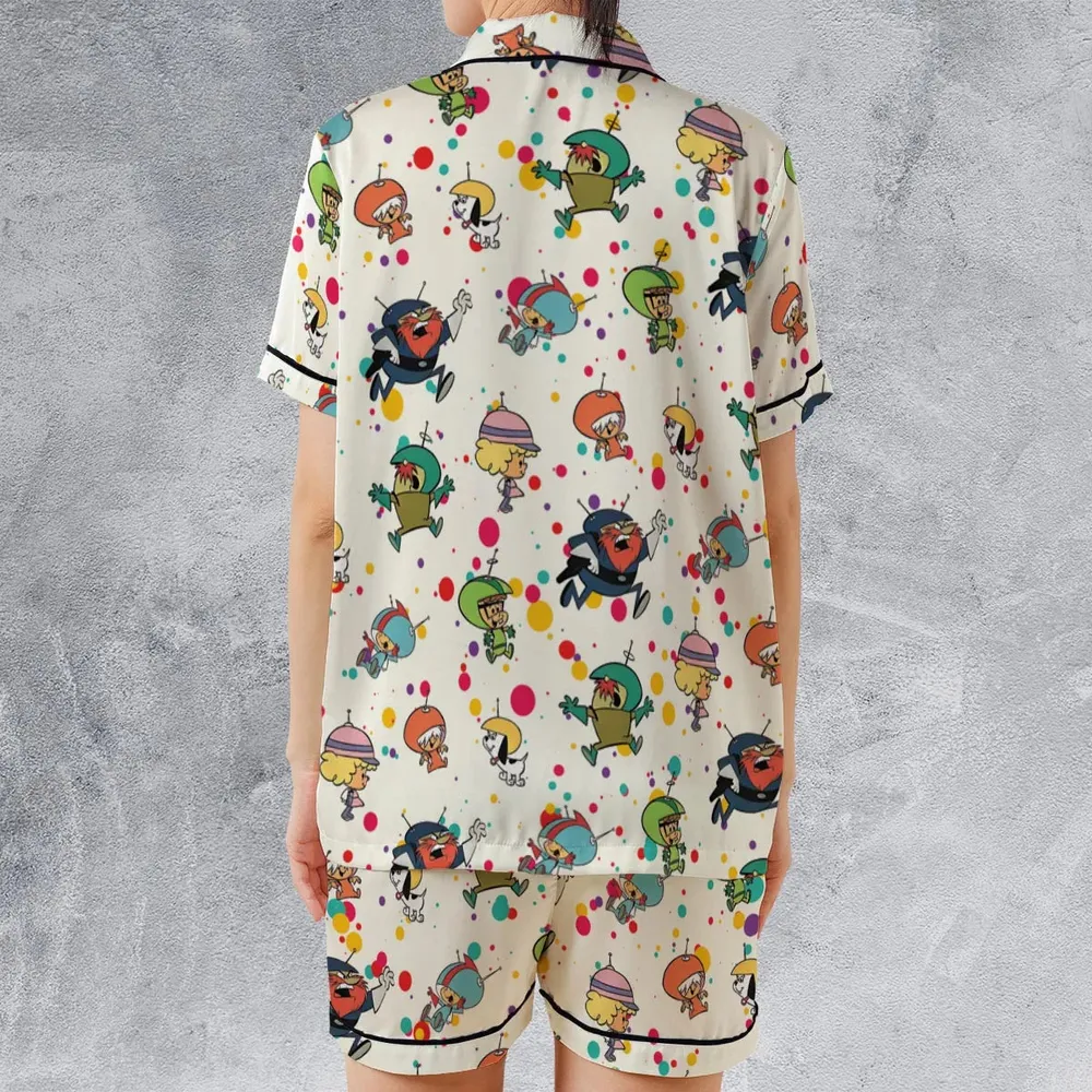 The Space Kidettes Satin Short-Sleeve Pajamas Set - 2