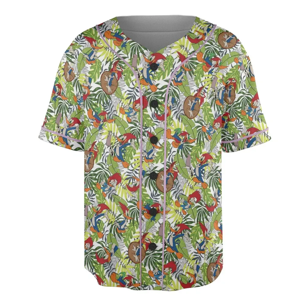 The New Woody Woodpecker Show Unisex Baseball Jersey - 3