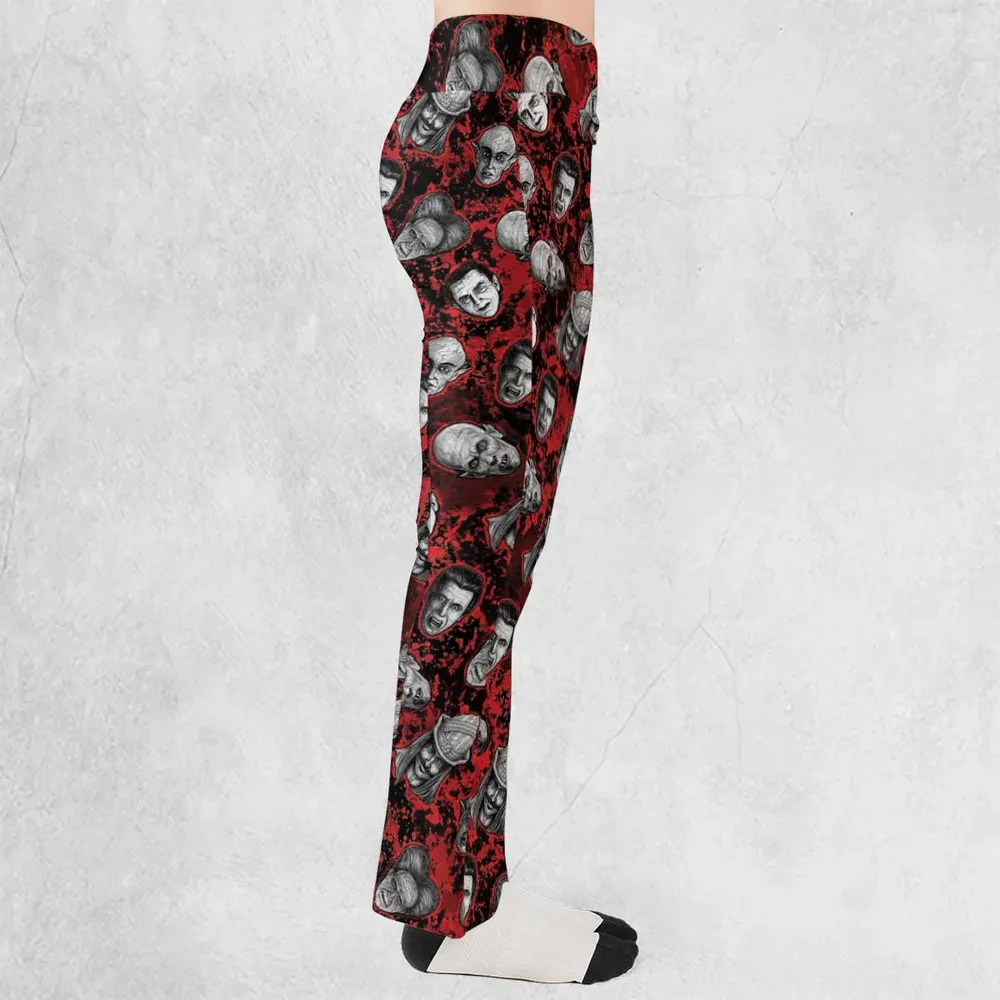 Many Faces Of Dracula Flare Leggings - 2