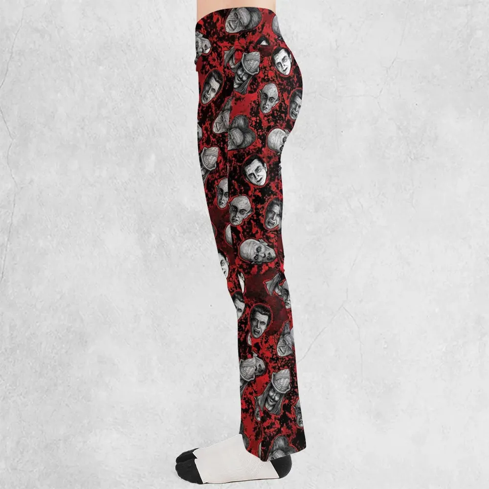 Many Faces Of Dracula Flare Leggings - 3