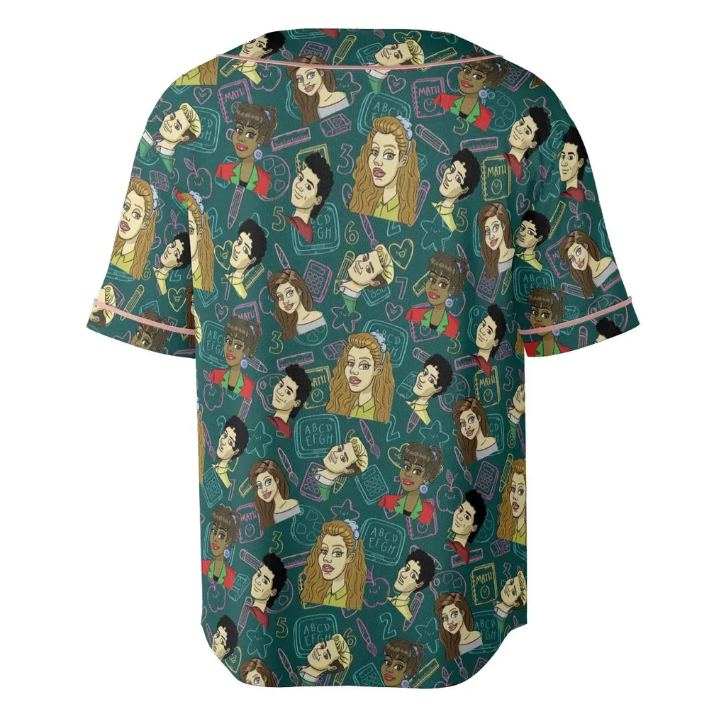 Class of 93' Saved By The Bell Unisex Baseball Jersey - 4