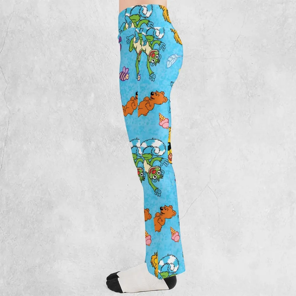 Bear in the Big Blue House Flare Leggings - 3