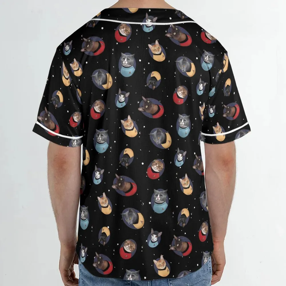 Live Long and Paws-purr Star Trek Unisex Baseball Jersey - 2