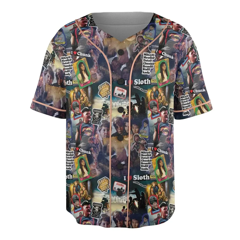 Goonies Rule The Goonies Unisex Baseball Jersey - 3