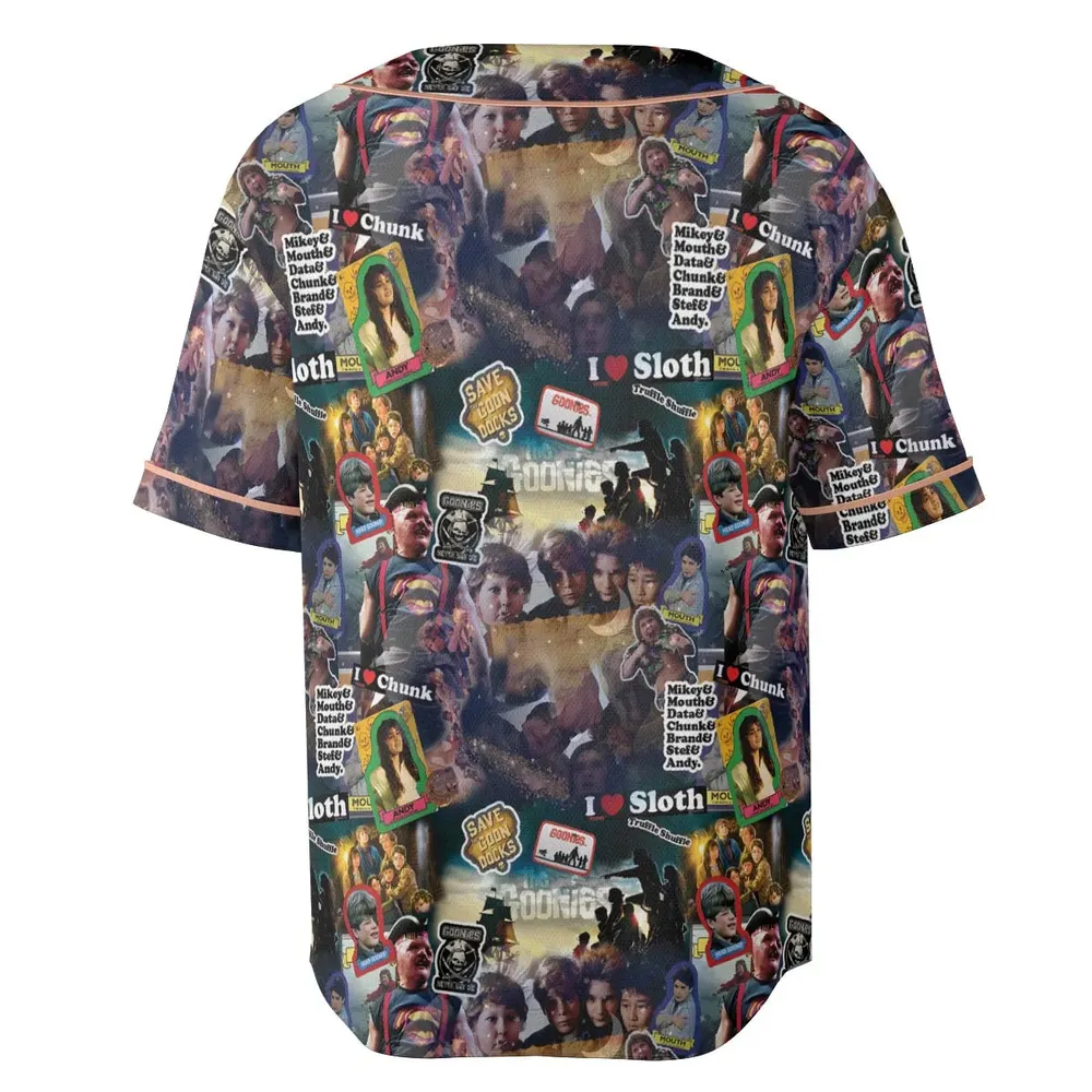 Goonies Rule The Goonies Unisex Baseball Jersey - 4