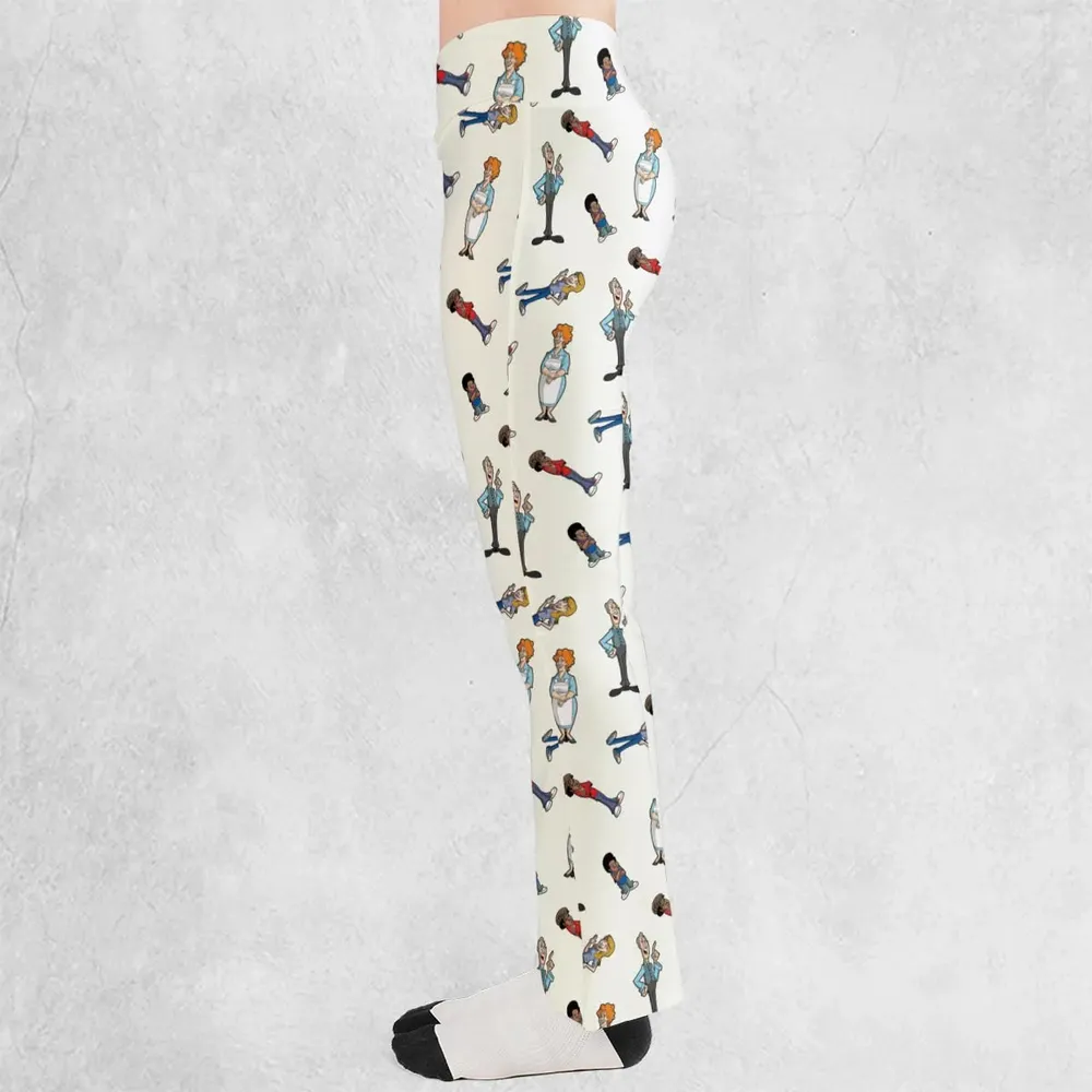 Different Strokes Drip Flare Leggings - 3
