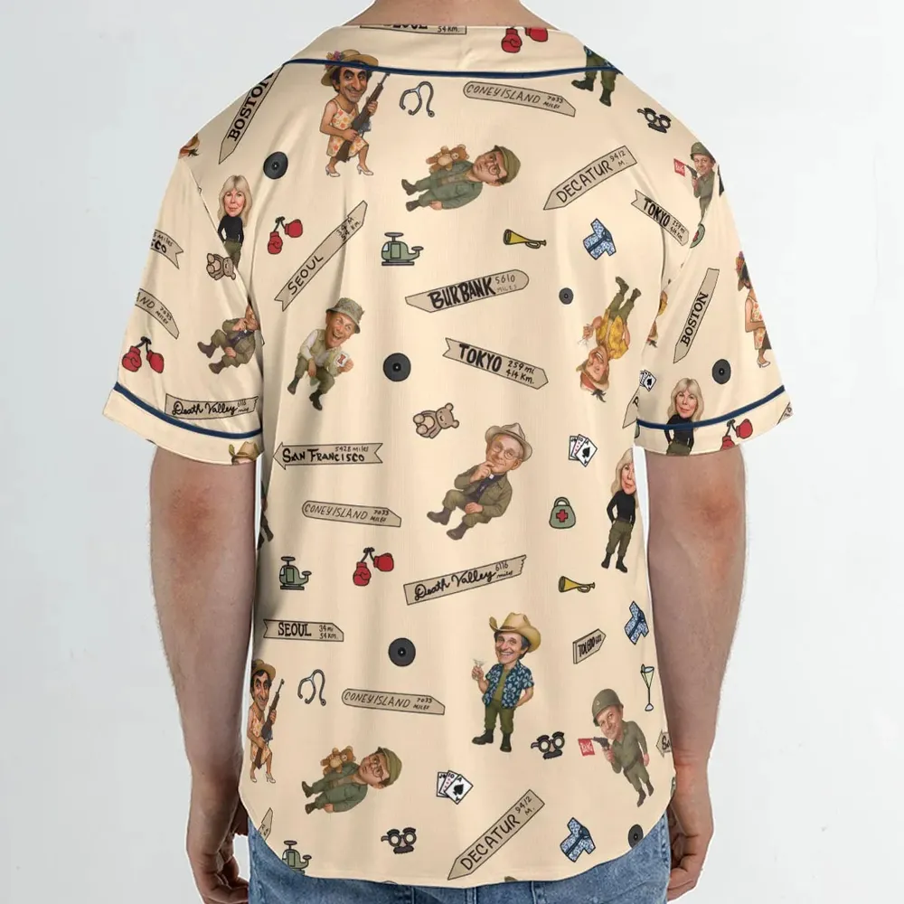 Best Care Anywhere in Korea M*A*S*H Unisex Baseball Jersey - 2