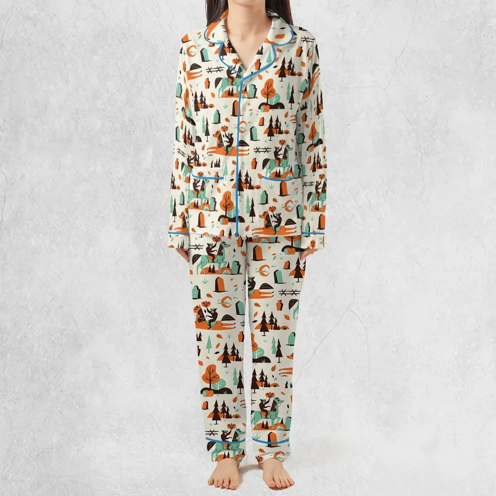 Halloween folklore The Headless Horseman Pajamas Set - 2