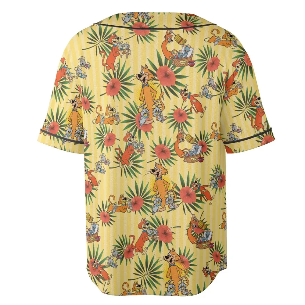 Pixie And Dixie And Mr. Jinks Unisex Baseball Jersey - 4