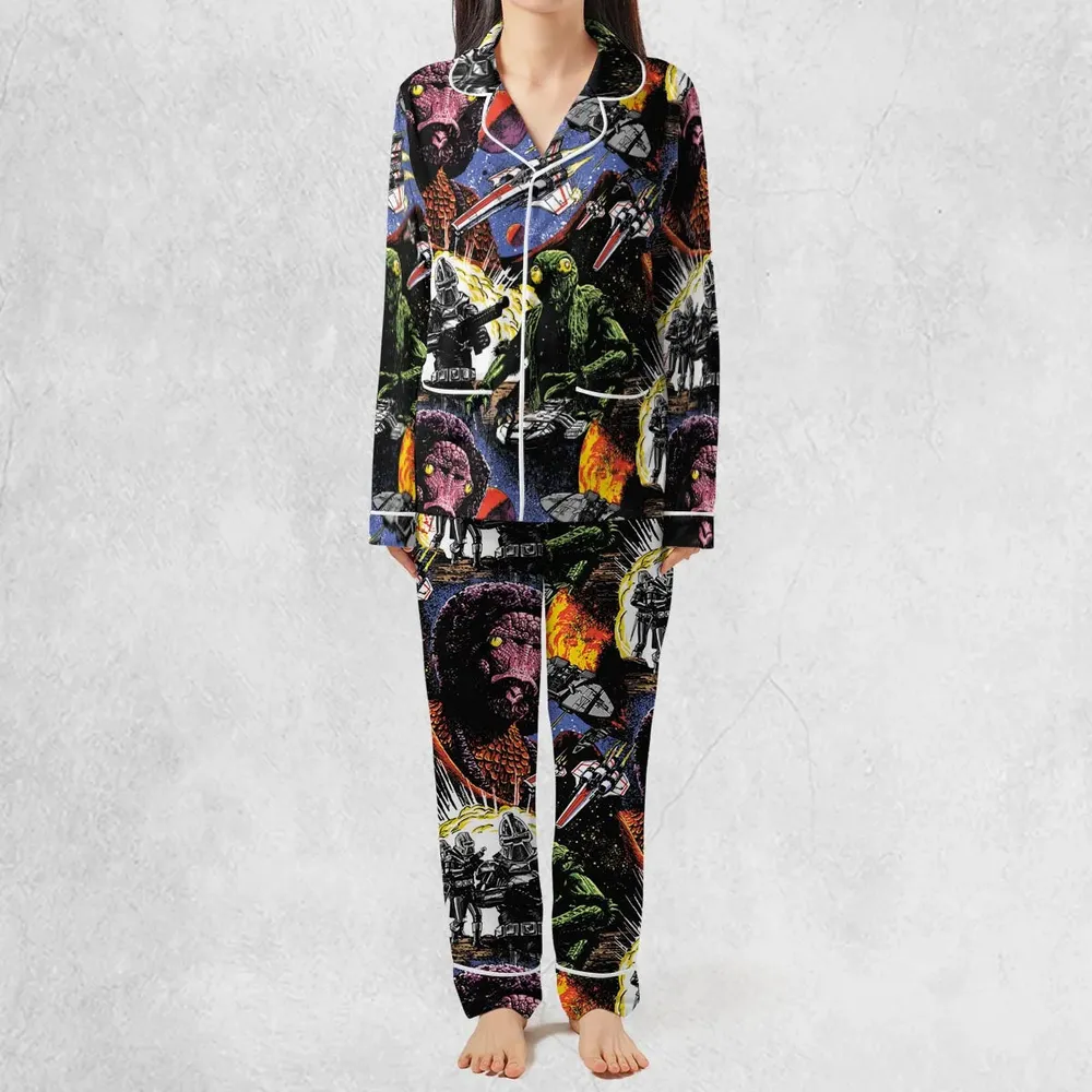 Galactic War Battlestar Galactica Pajamas Set - 2