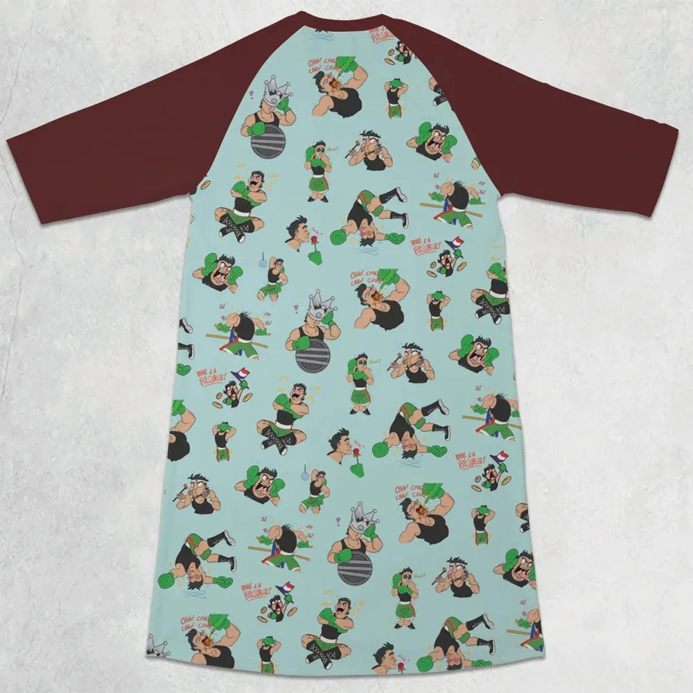 Mac baby Punch-Out 3/4 Sleeve Raglan Dress - 2