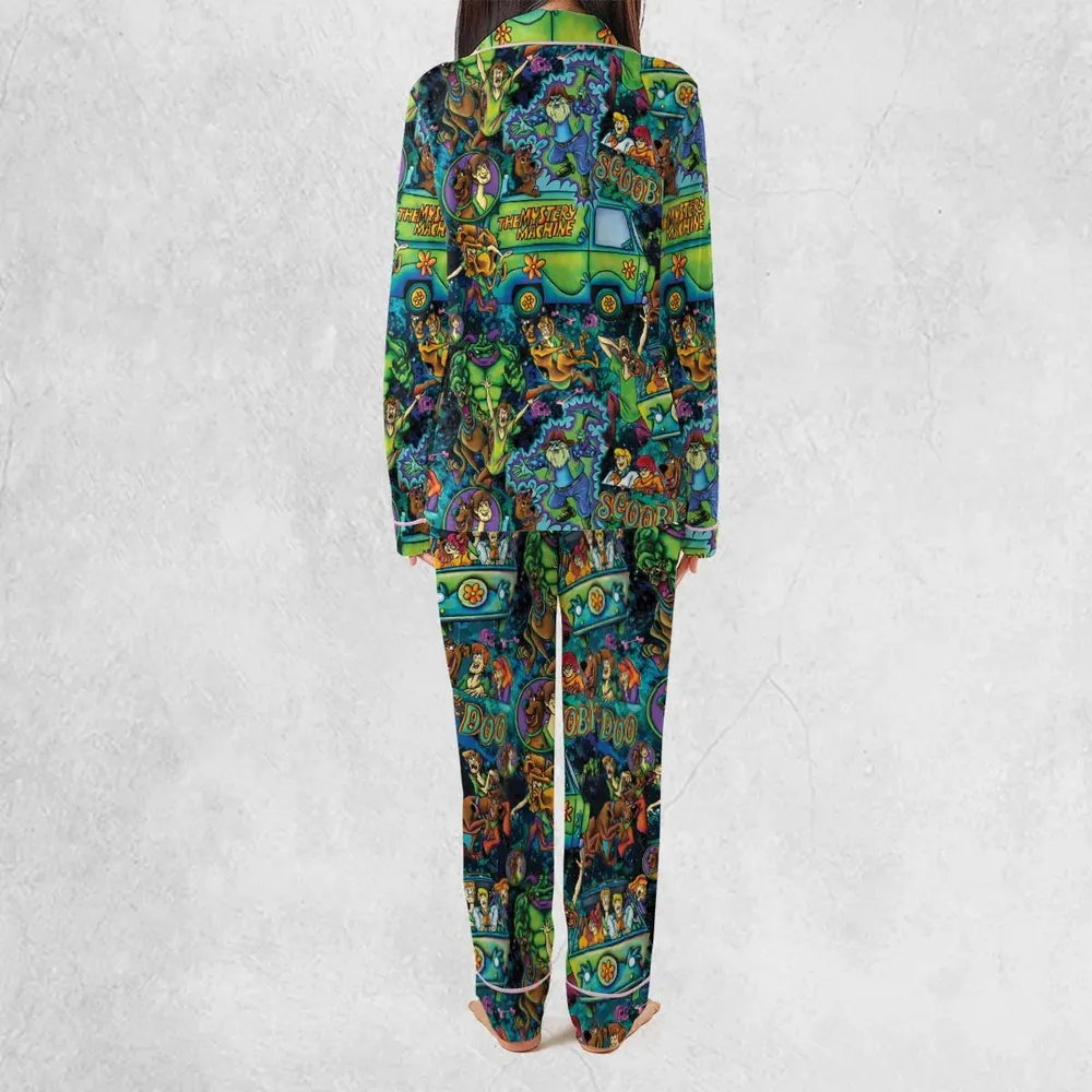Monsters Mayhem and The Mystery Machine Scooby Doo Pajamas Set - 3