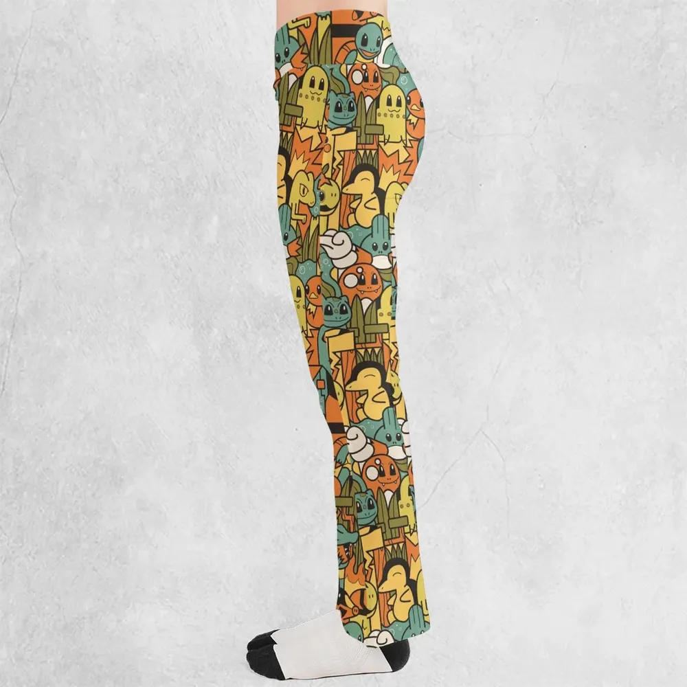 Power Starter Colors Pokemon Flare Leggings - 3