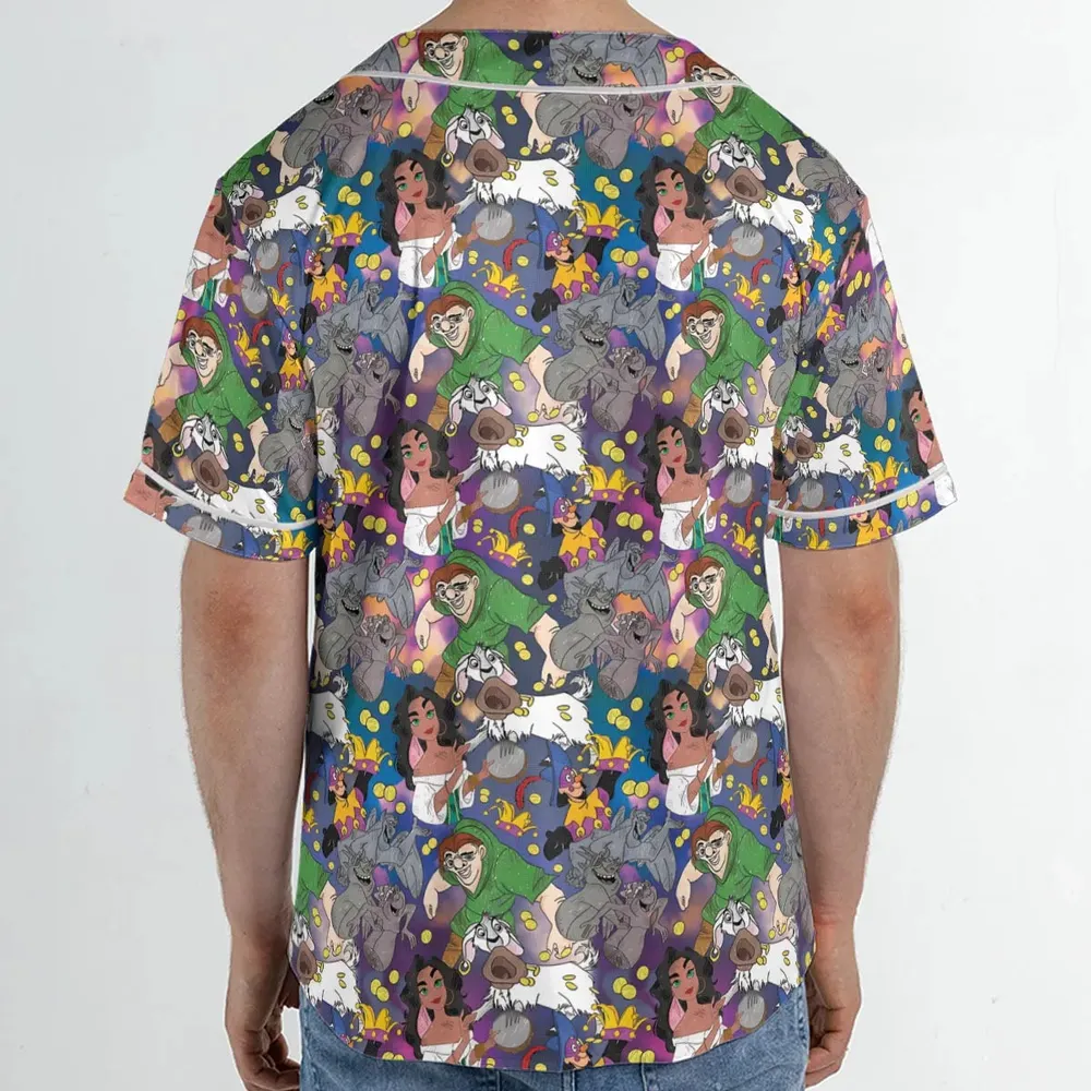 The Hunchback of Notre-Dame Unisex Baseball Jersey - 2