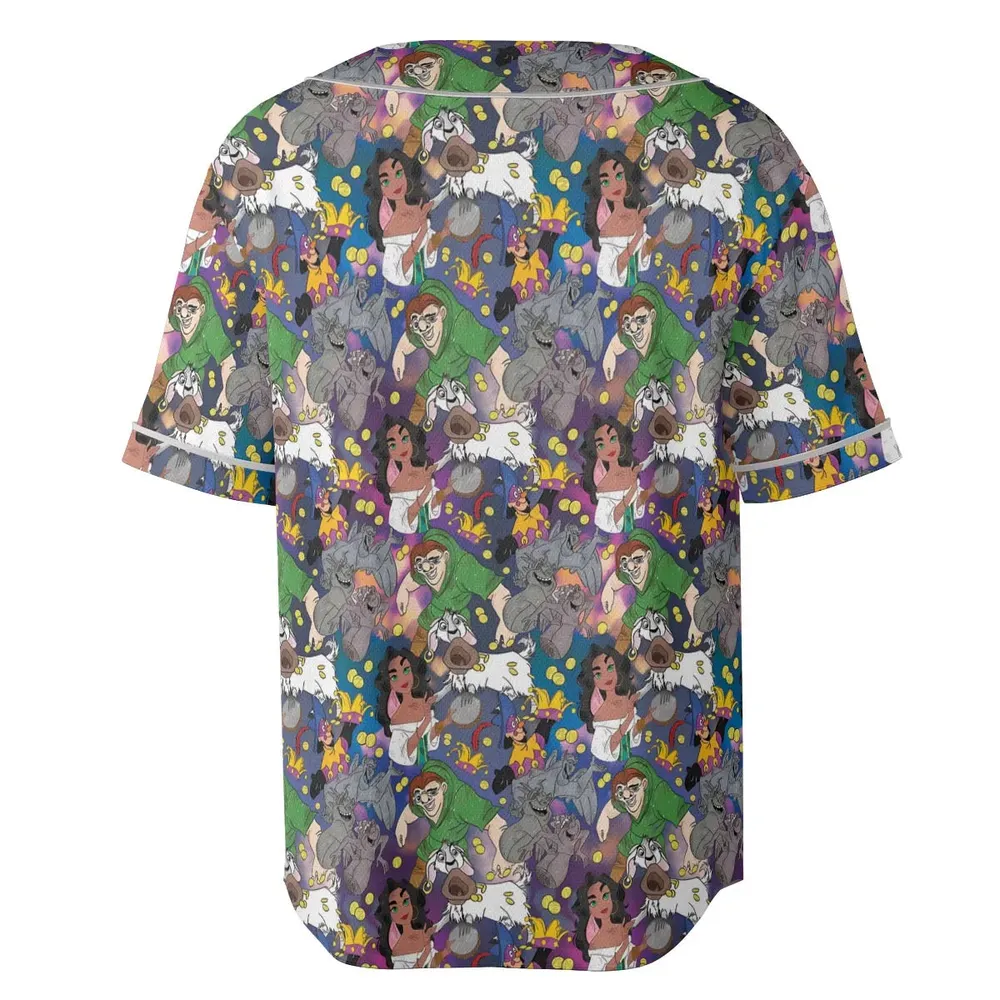 The Hunchback of Notre-Dame Unisex Baseball Jersey - 4