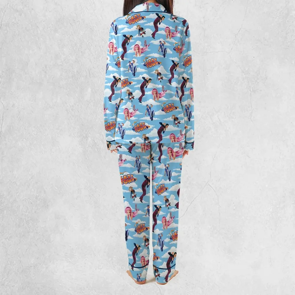 Lazy Town Collage Pajamas Set - 3