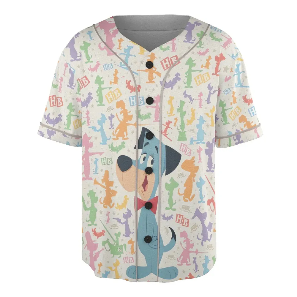 The Huckleberry Hound Show Unisex Baseball Jersey - 3