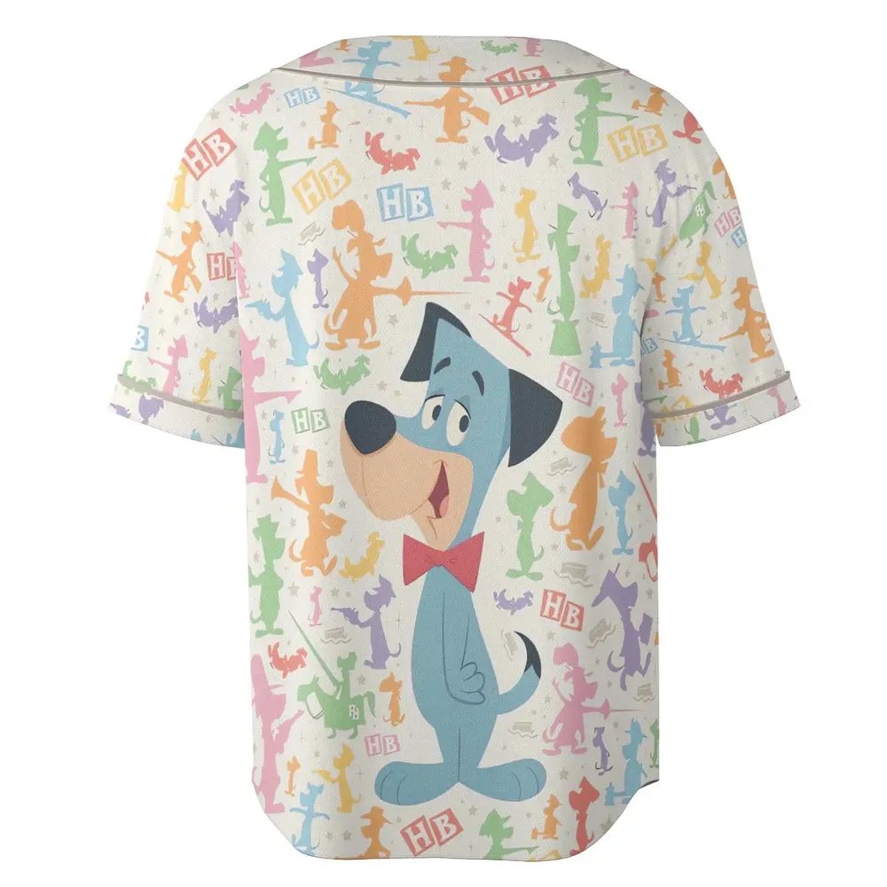 The Huckleberry Hound Show Unisex Baseball Jersey - 4