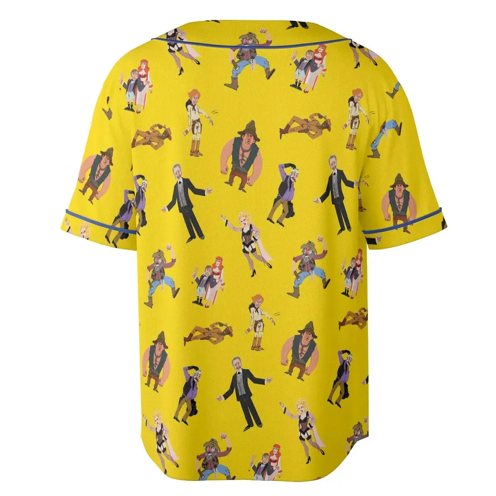 Blazing Saddles Characters Unisex Baseball Jersey - 4