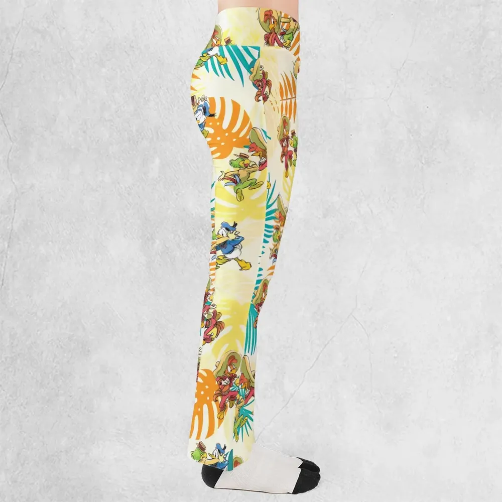 Tropical The Three Caballeros Flare Leggings - 2