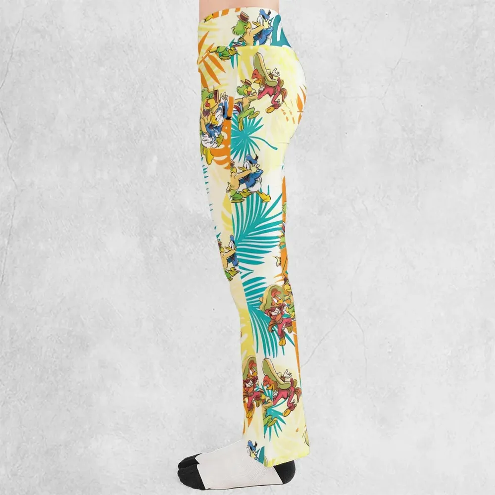 Tropical The Three Caballeros Flare Leggings - 3