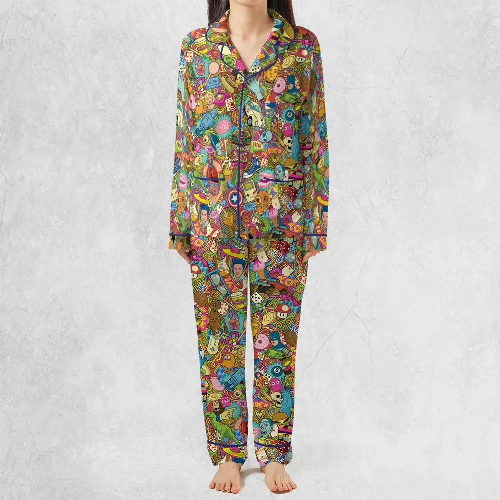 Nostalgia Toys Pop Culture Toys Pajamas Set - 2