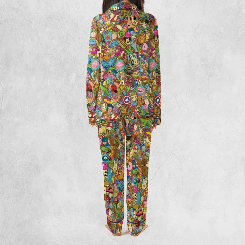 Nostalgia Toys Pop Culture Toys Pajamas Set - 3