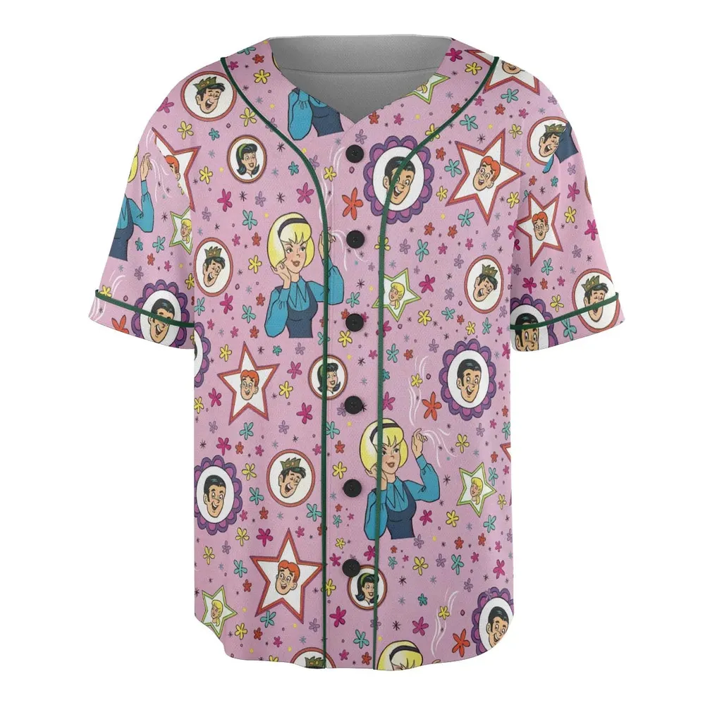 The New Archie and Sabrina Hour Unisex Baseball Jersey - 3