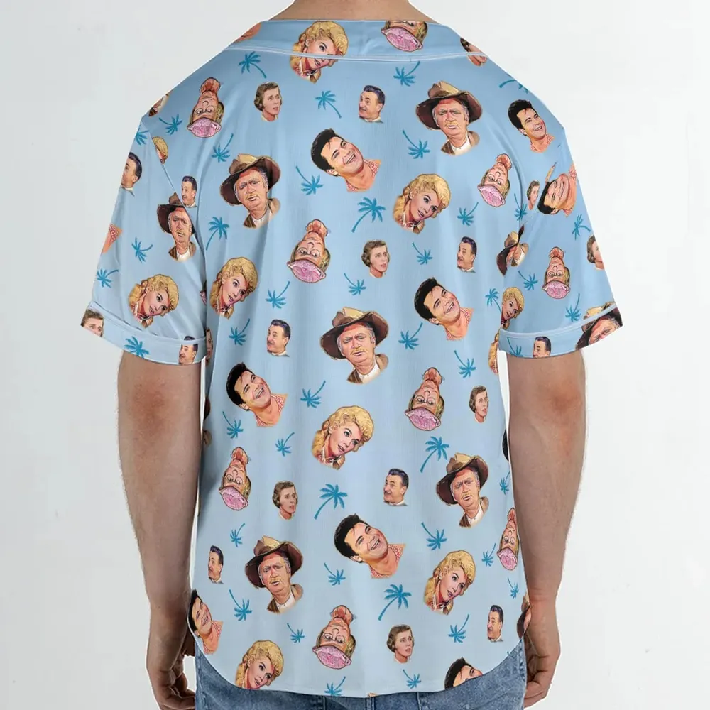 Summer Vibe The Beverly Hillbillies Characters Unisex Baseball Jersey - 2