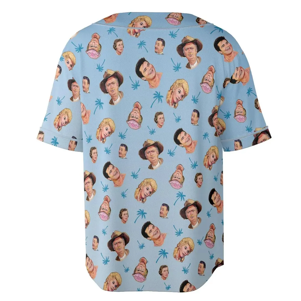 Summer Vibe The Beverly Hillbillies Characters Unisex Baseball Jersey - 4