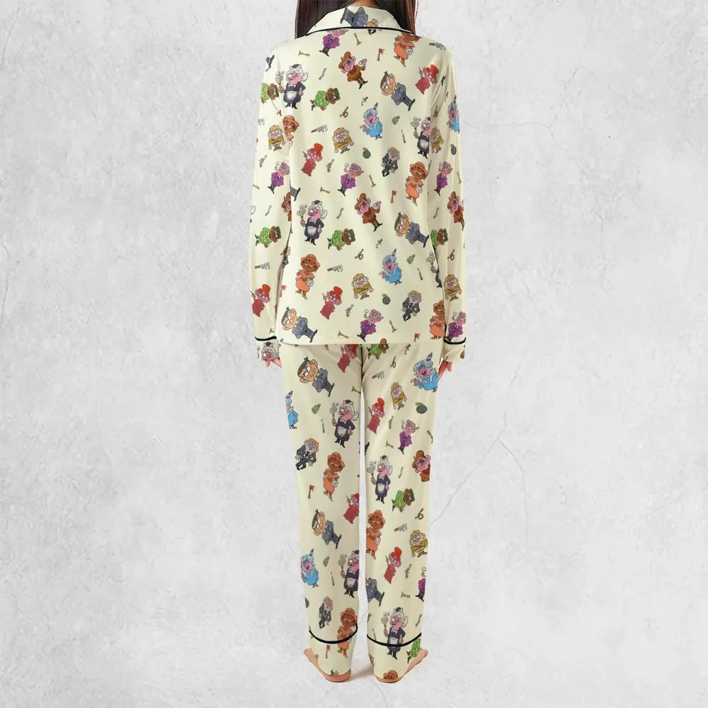 Board Game Drip Clue Pajamas Set - 3