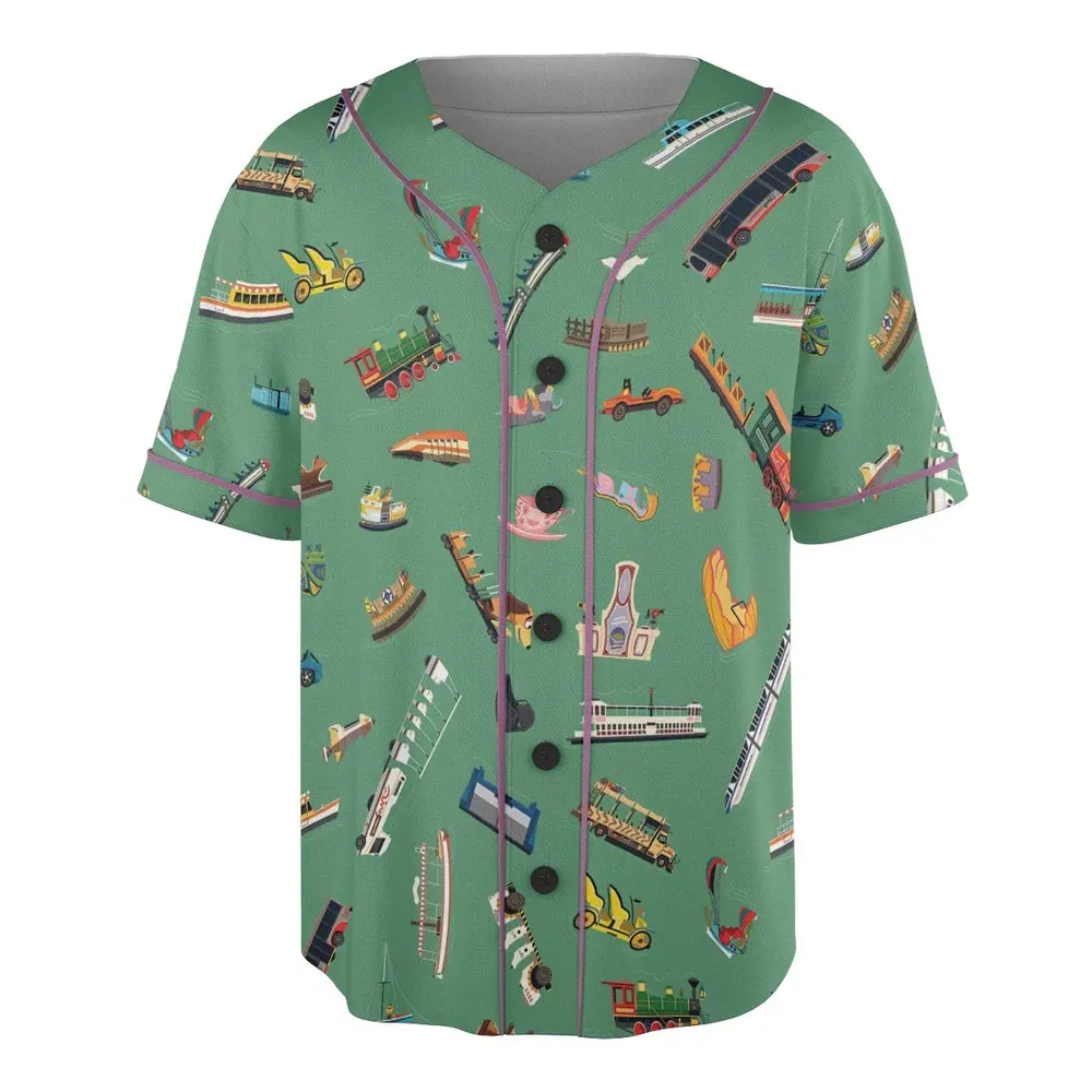 Ride The Vibe Unisex Baseball Jersey - 3