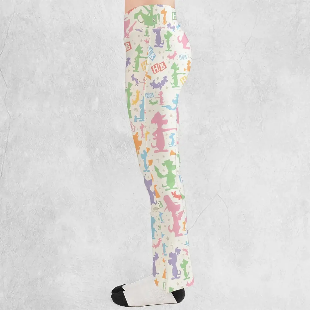 The Huckleberry Hound Show Flare Leggings - 3