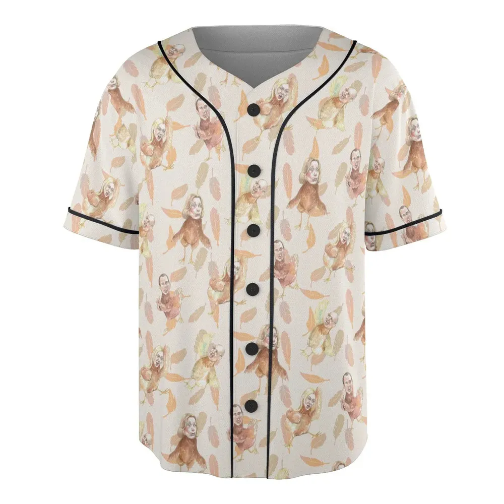 Chicken Dance Arrested Development Unisex Baseball Jersey - 3
