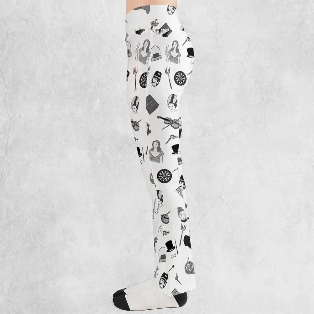 Pronounce Fronkenstein Young Frankenstein Flare Leggings - 3