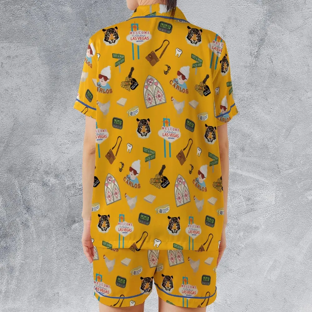 Where's Doug The Hangover Satin Short-Sleeve Pajamas Set - 2