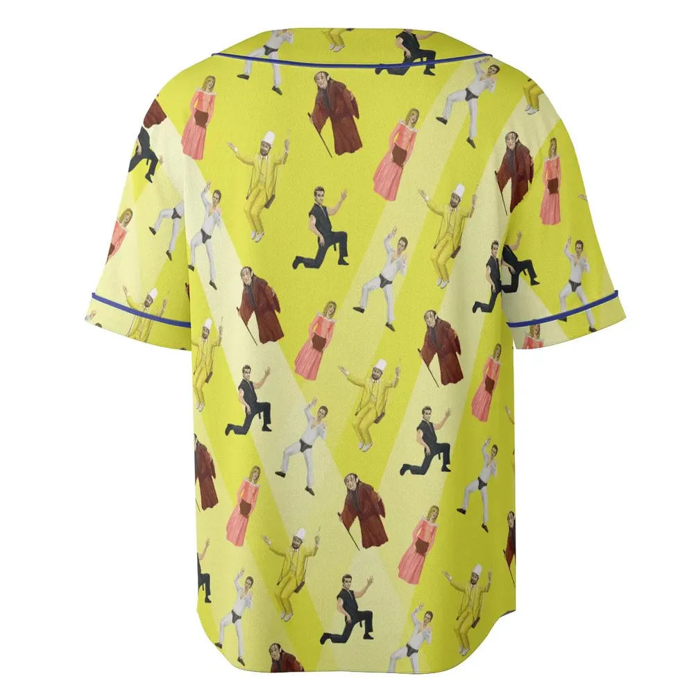 The Nightman Cometh Unisex Baseball Jersey - 4