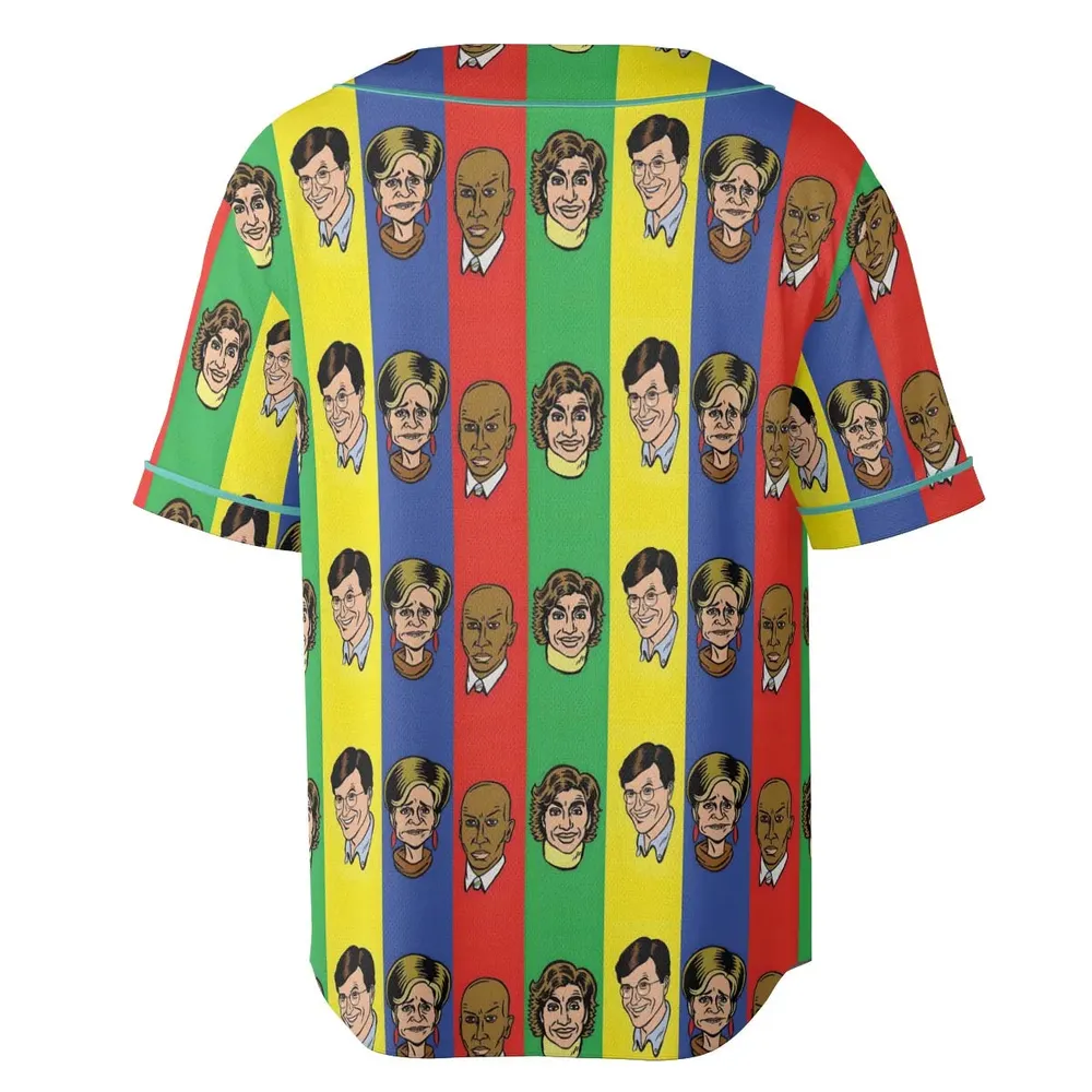 Jerri and Friends Strangers With Candy Unisex Baseball Jersey - 4