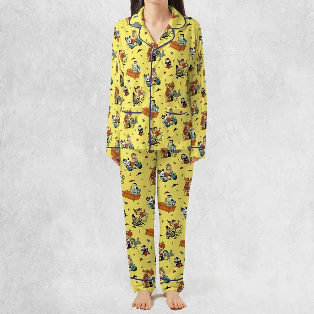 Moose And Squirrel The Adventures of Rocky and Bullwinkle Pajamas Set - 2