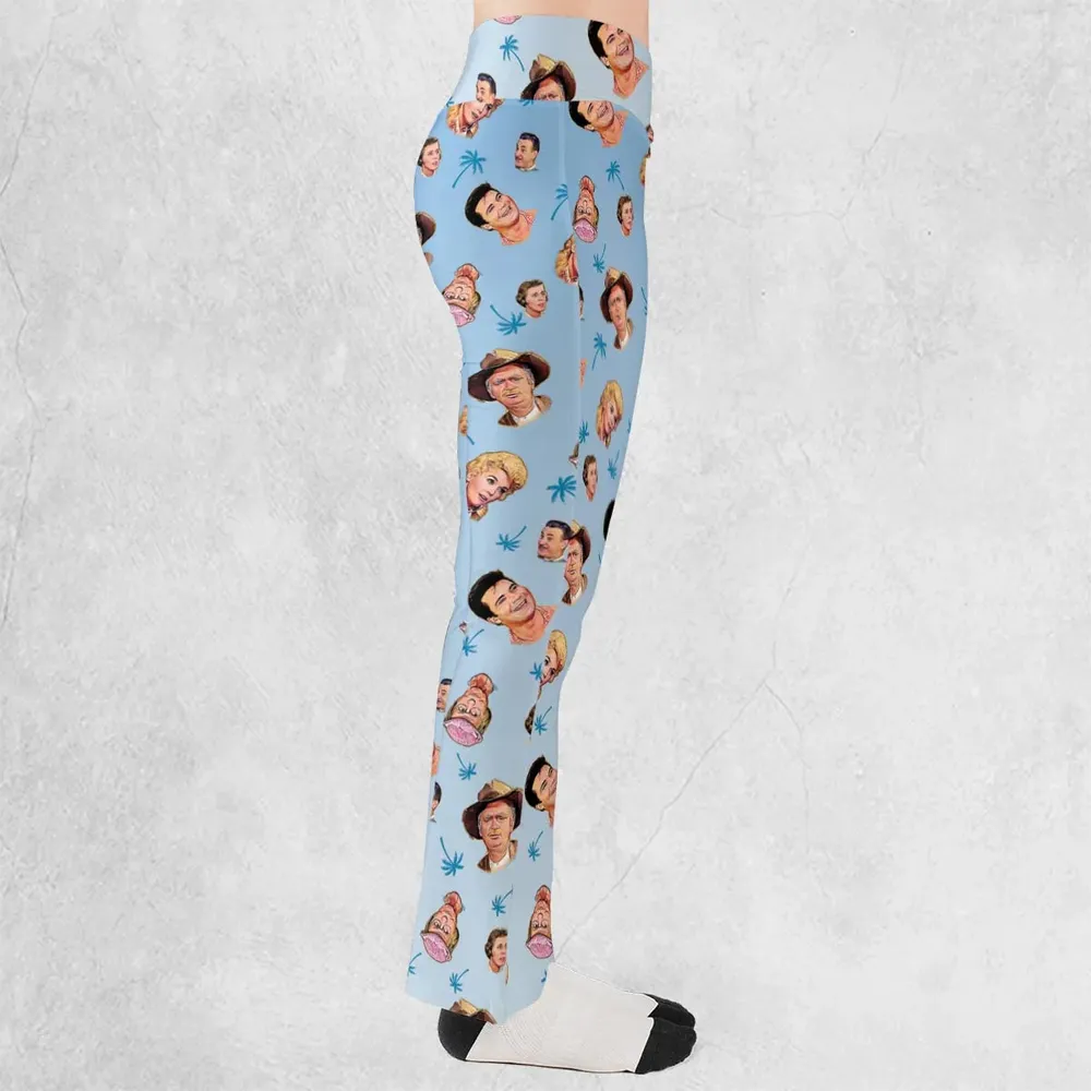 Summer Vibe The Beverly Hillbillies Characters Flare Leggings - 2