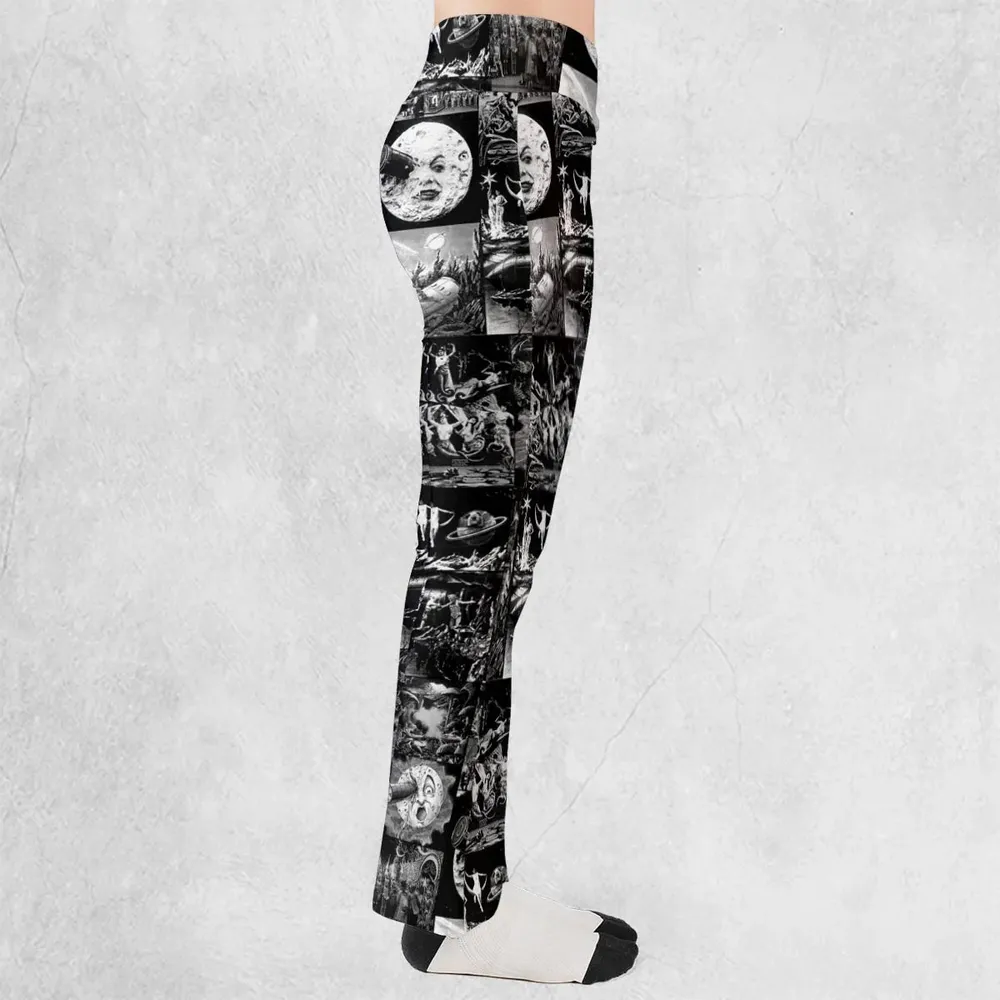 Le Voyage Dans La Lune 1902 Flare Leggings - 2