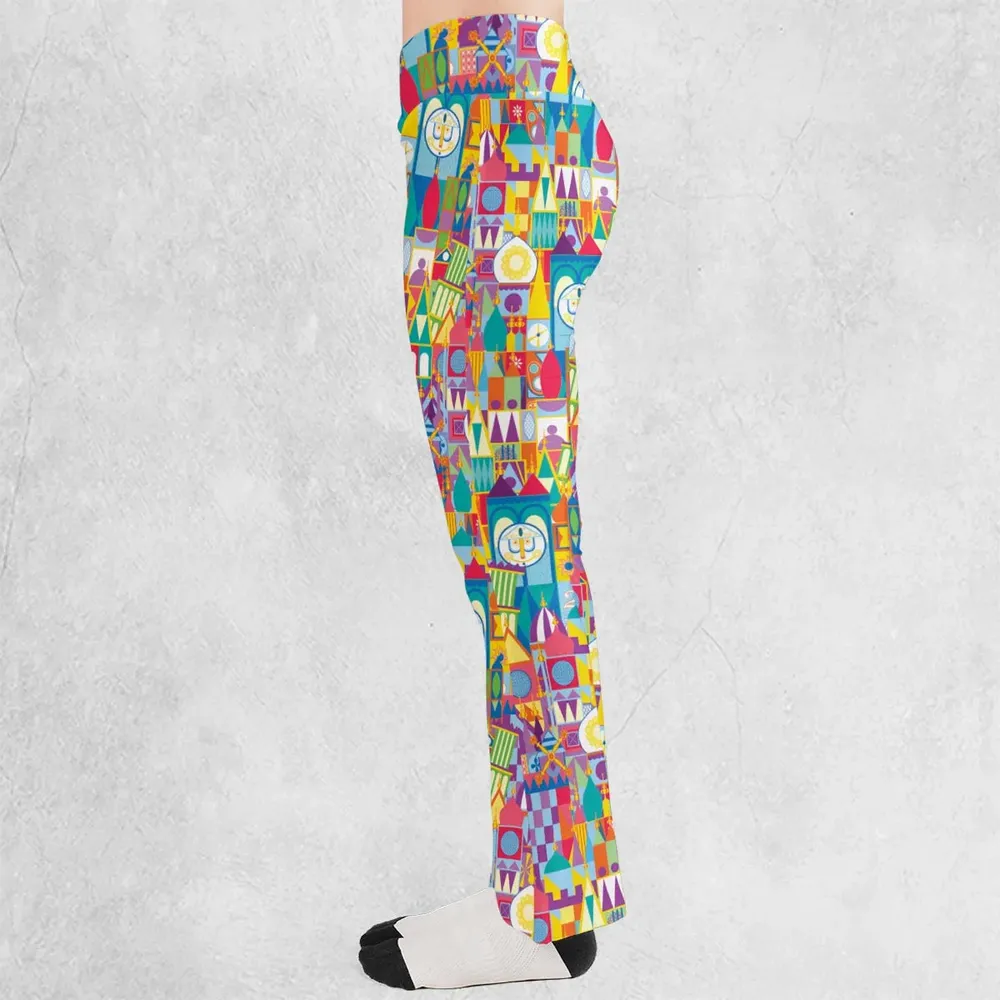 It's a Small World Flare Leggings - 3